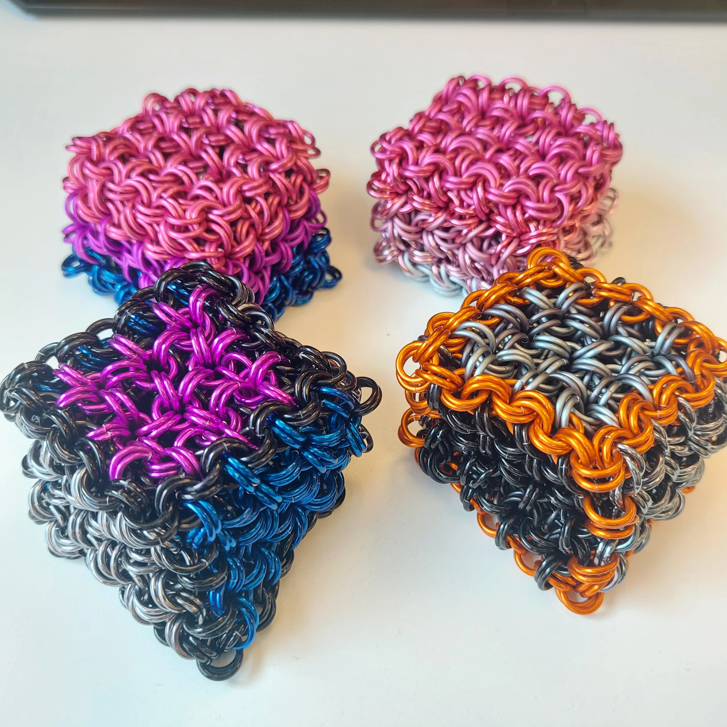 Custom Designed Chainmail Cube