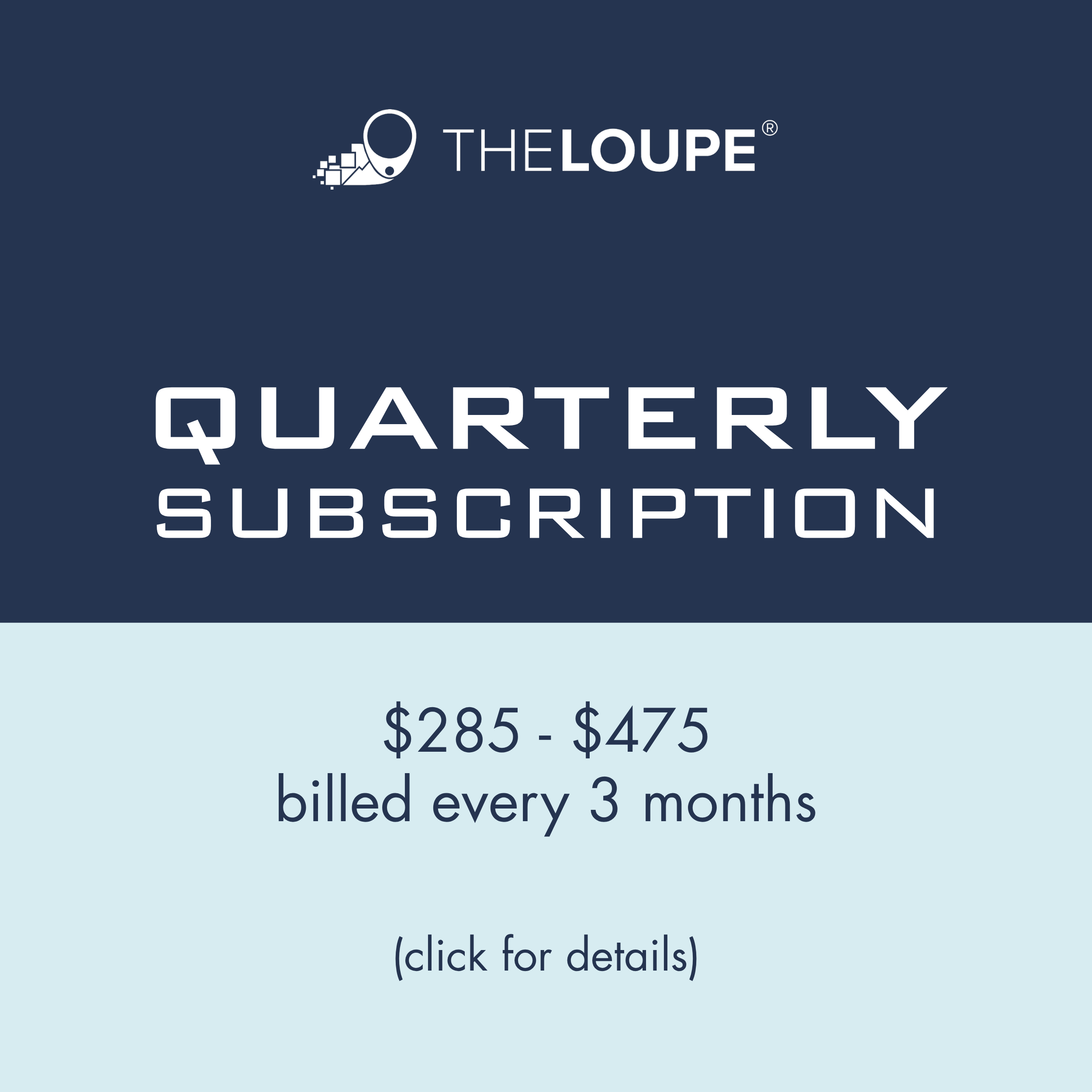Quarterly Subscription