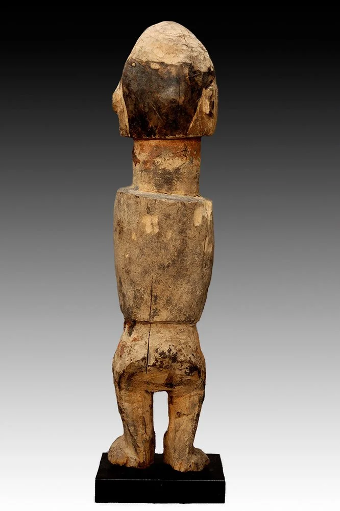 Teke figure used by ritual specialist for protection.  www.gallerytribalart.com