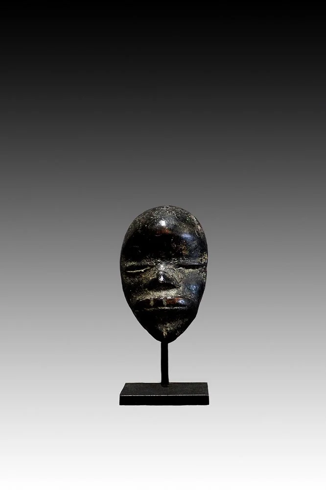 Dan passport miniature mask.  www.gallerytribalart.com