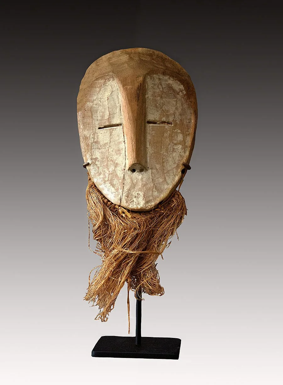 Lega Mask #2, Old tribal masks, www.gallerytribalart.com