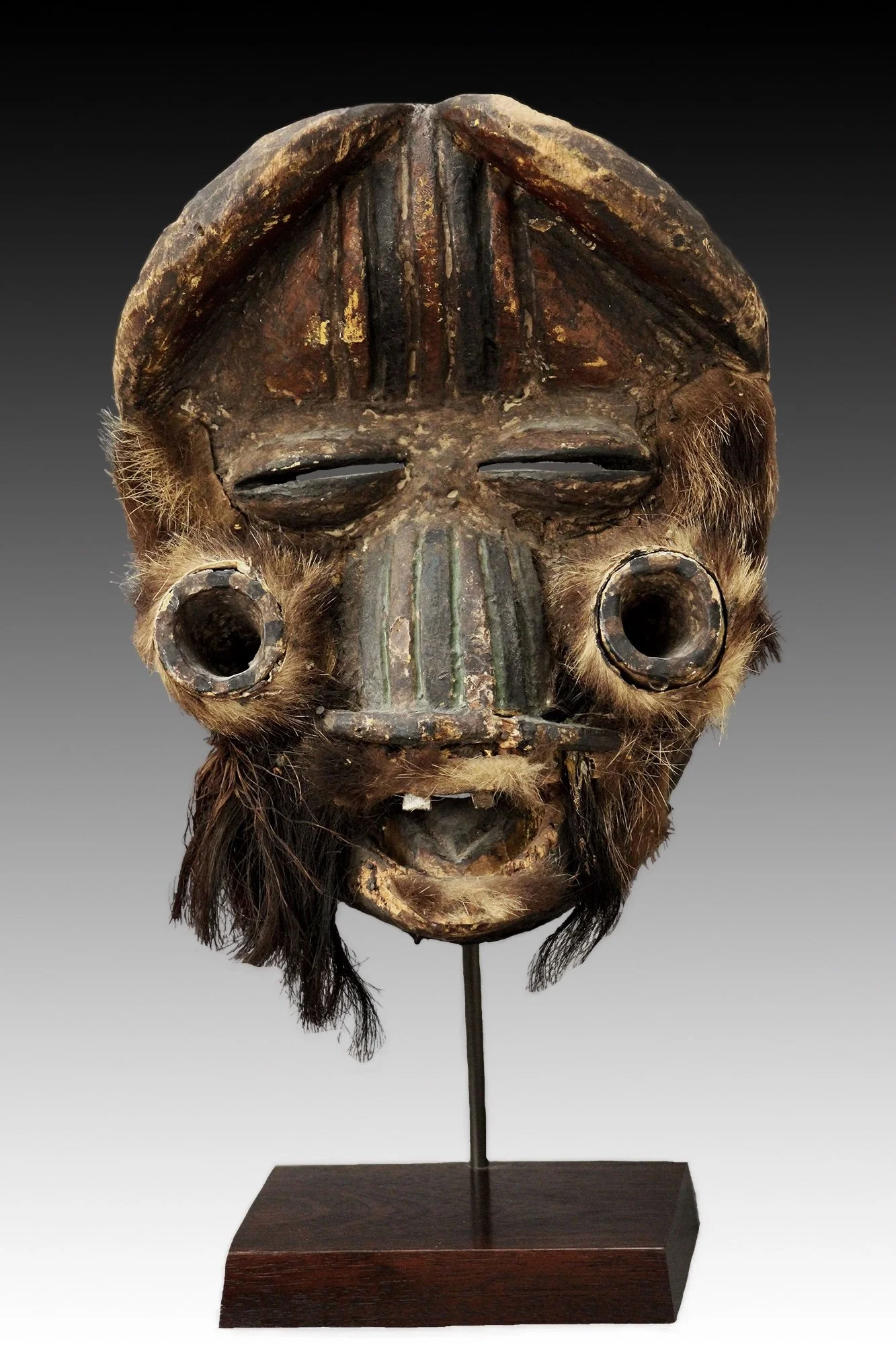 We mask used during initiations, funerals and as an agent of social control.  www.gallerytribalart.com