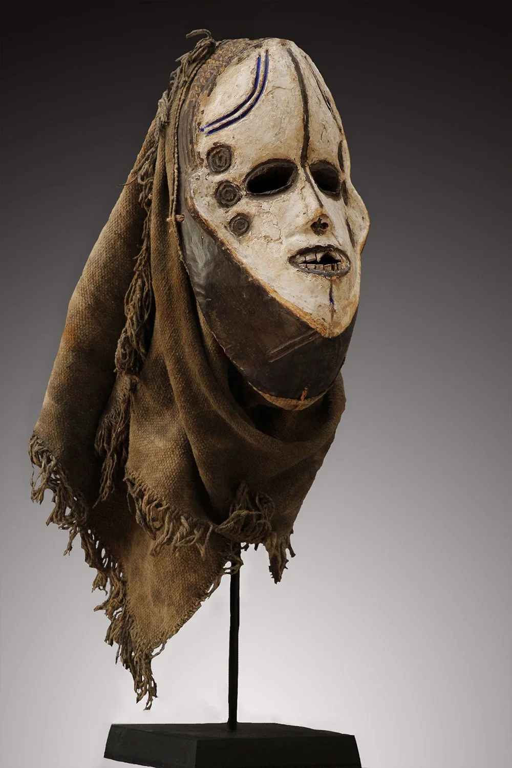 Igbo Okoroshi Mask, museum quality African masks, www.gallerytribalart.com