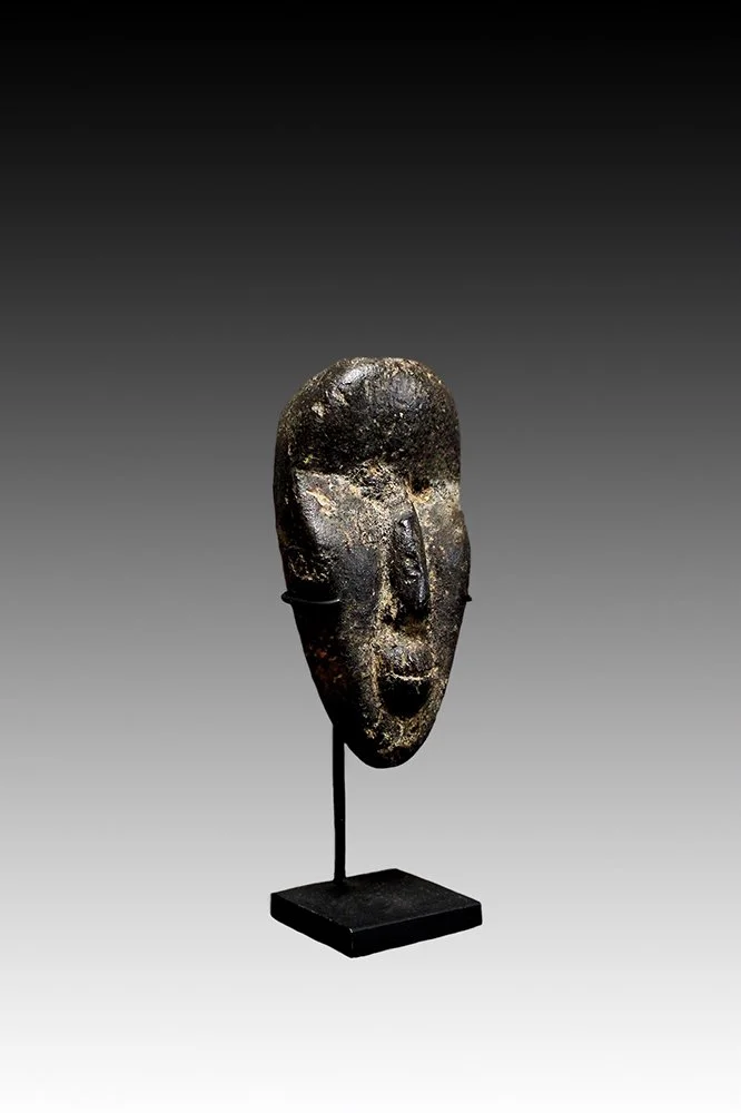 Antique miniature African masks.  www.gallerytribalart.com