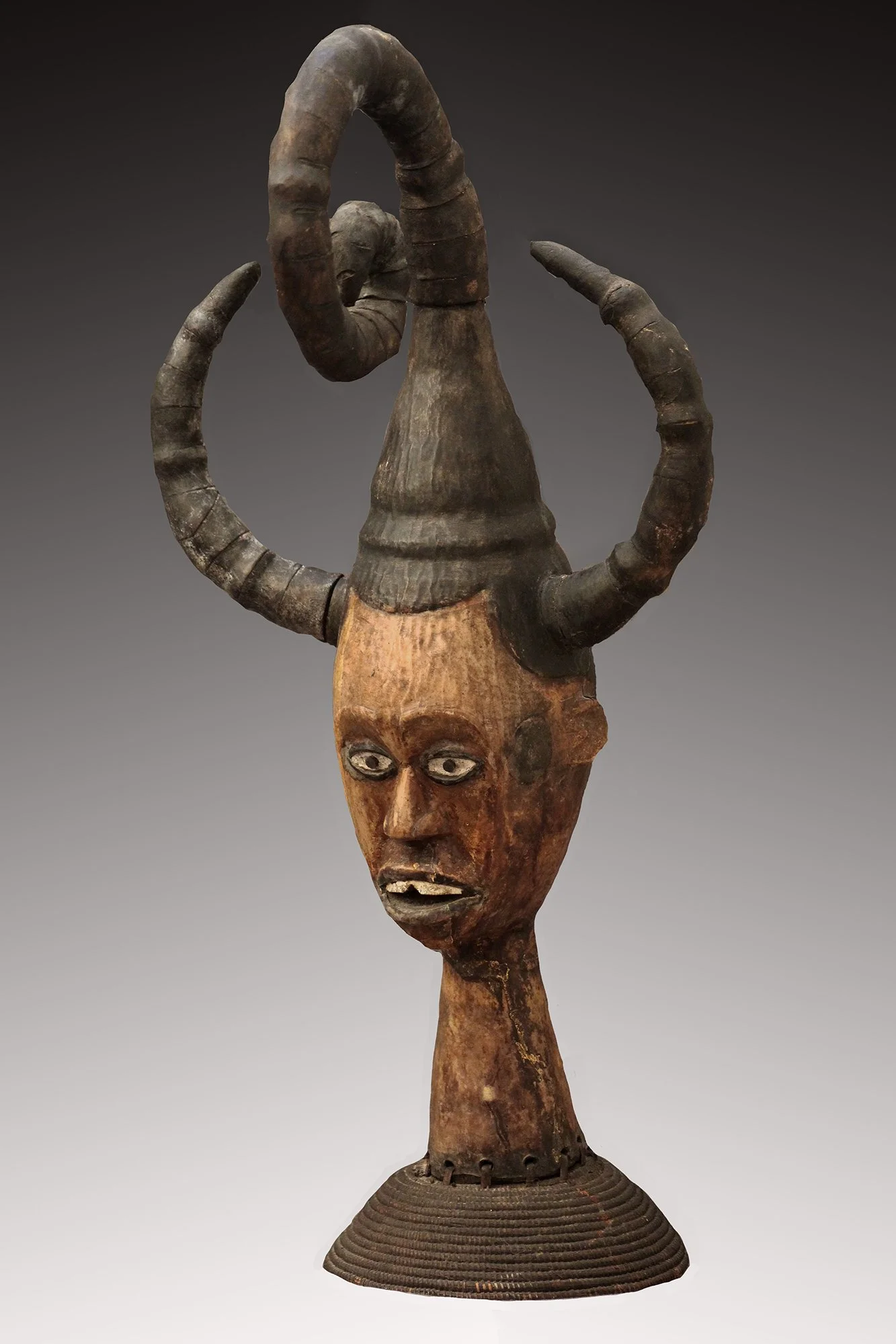 Ekoi Mask, authentic African masks for sale, www.gallerytribalart.com