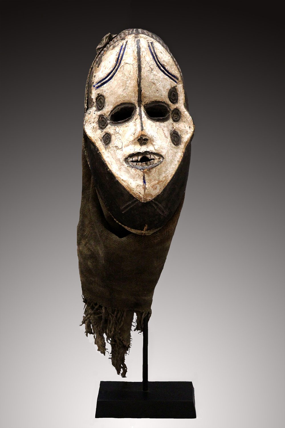 Igbo Okoroshi Mask, museum quality African masks, www.gallerytribalart.com