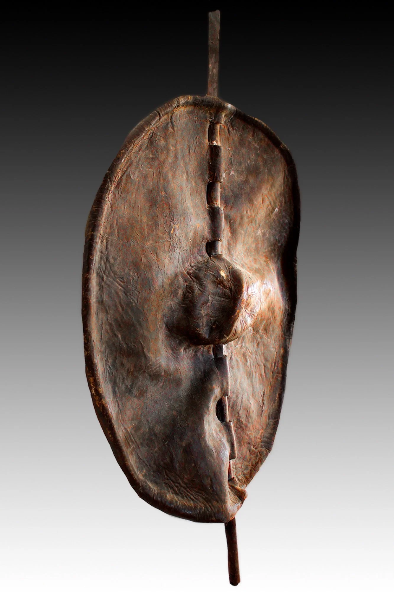 Dinka Shield, Sudan, early African shields for sale.  www.gallerytribalart.com