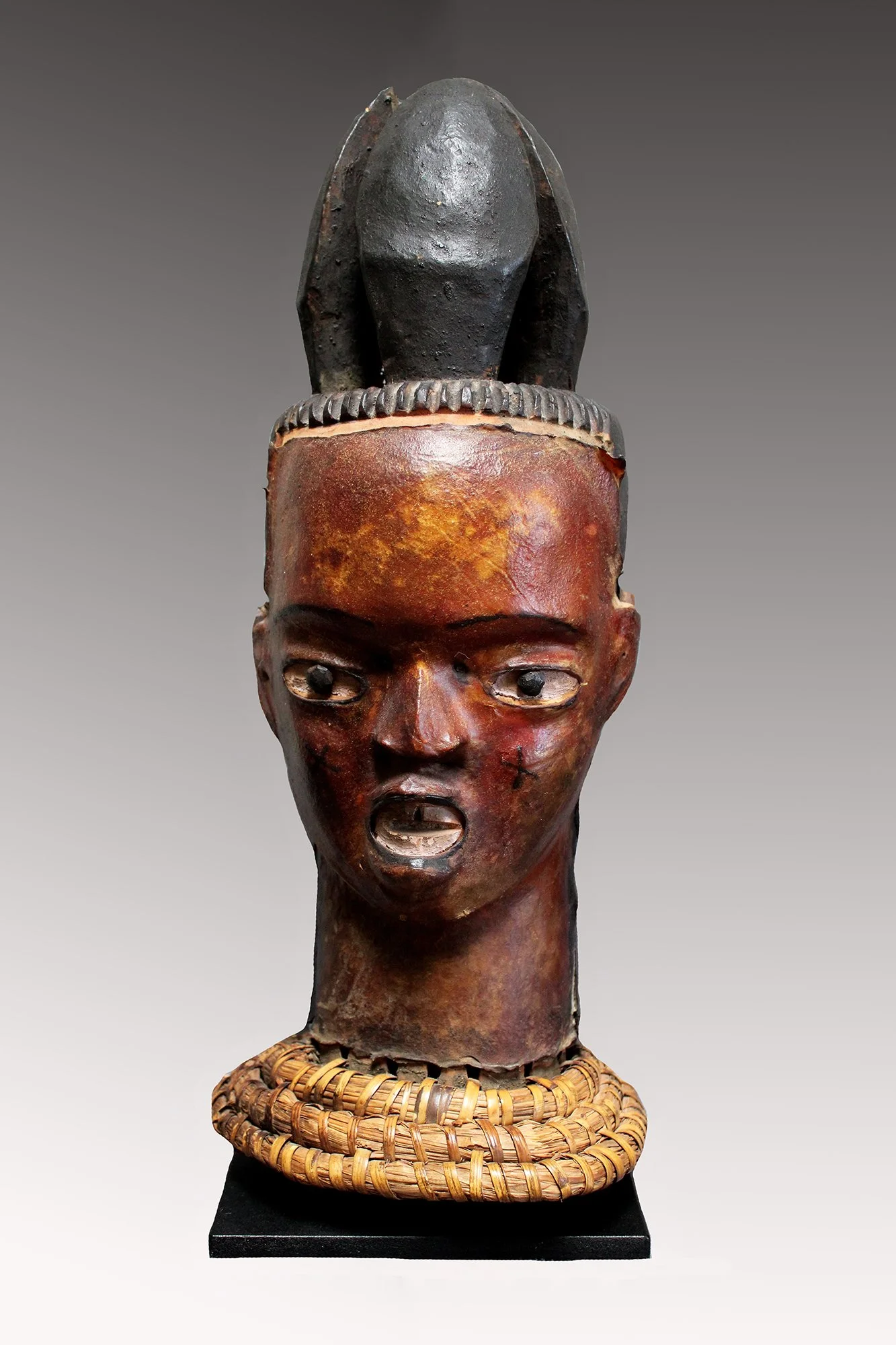 Ekoi or Ejagham headdress, Cross River, www.gallerytribalart.com