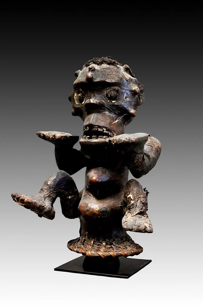 Widekum mask, Cross river region related to Ekoi or Ejagham.  www.gallerytribalart.com