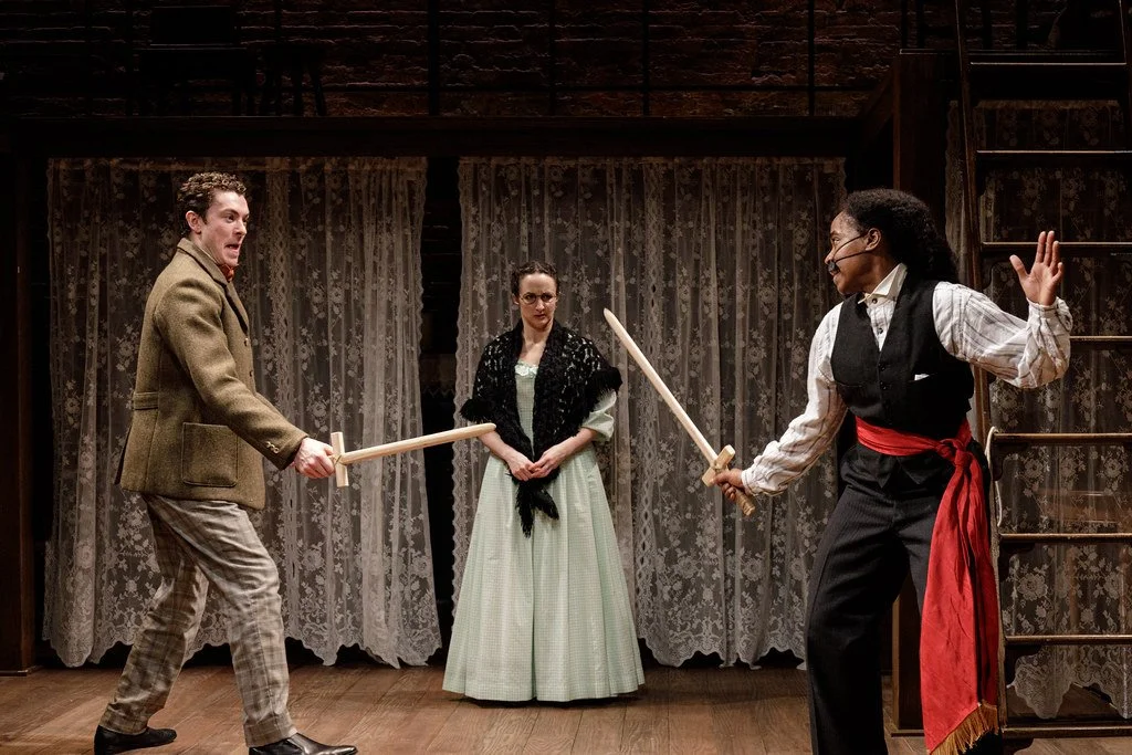 KATE & SARNA have collaborated on two different premieres of Kate's work, and are currently developing with Deaf West Theater a production of her adaptation of Jane Austen's Sense & Sensibility.