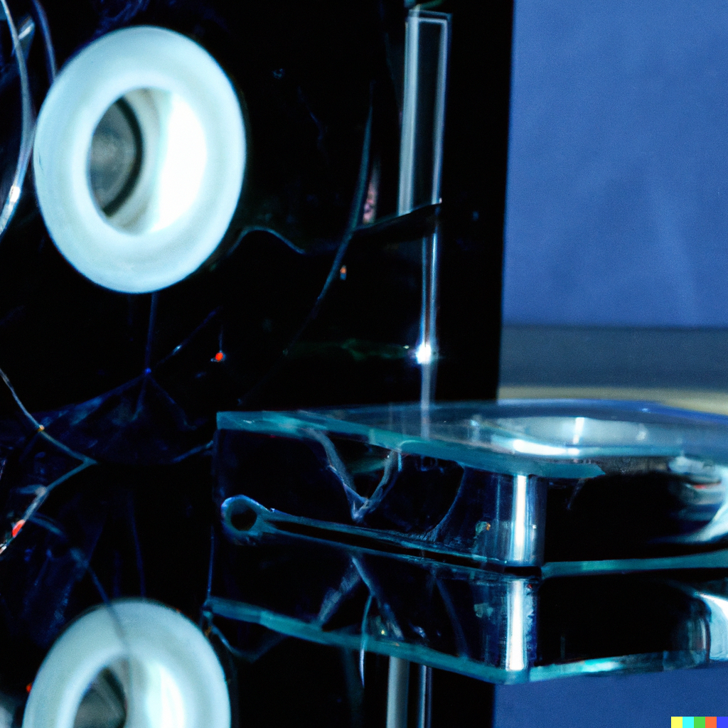 DALL·E 2024-03-07 00.18.42 - a macro image of a vhs in a photo studio.png