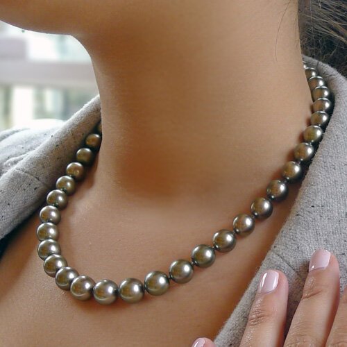 Tahitian Pearl and Diamond Necklace | Tandem Jewelry