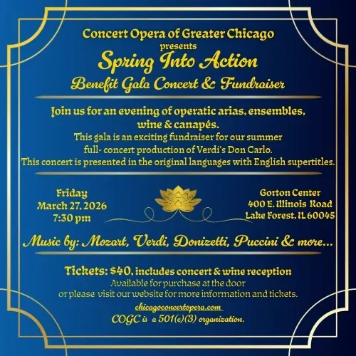 COGC: Spring Into Action: Opera Gala & Benefit