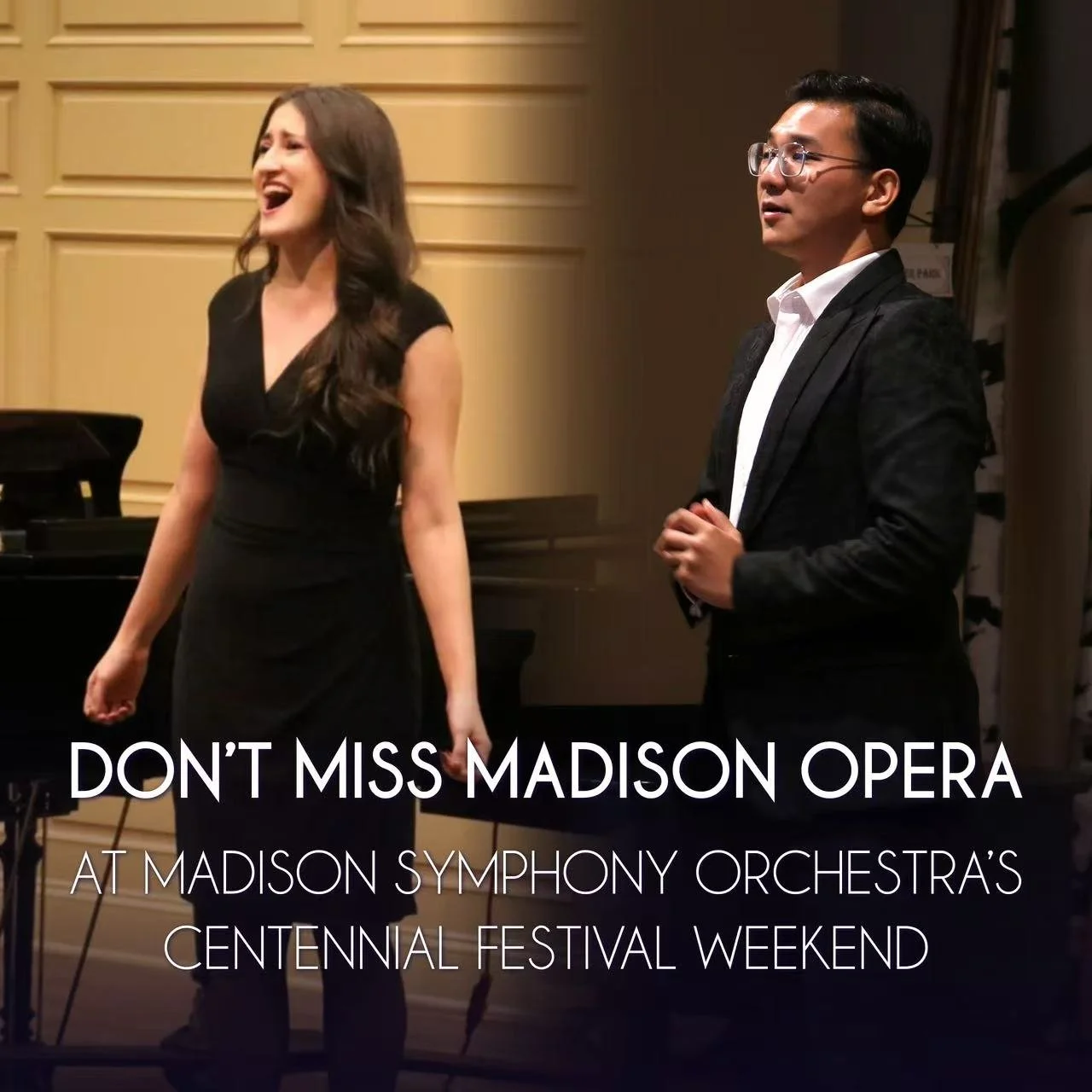Madison Opera at Madison Symphony Orchestra's Centennial Festival Weekend