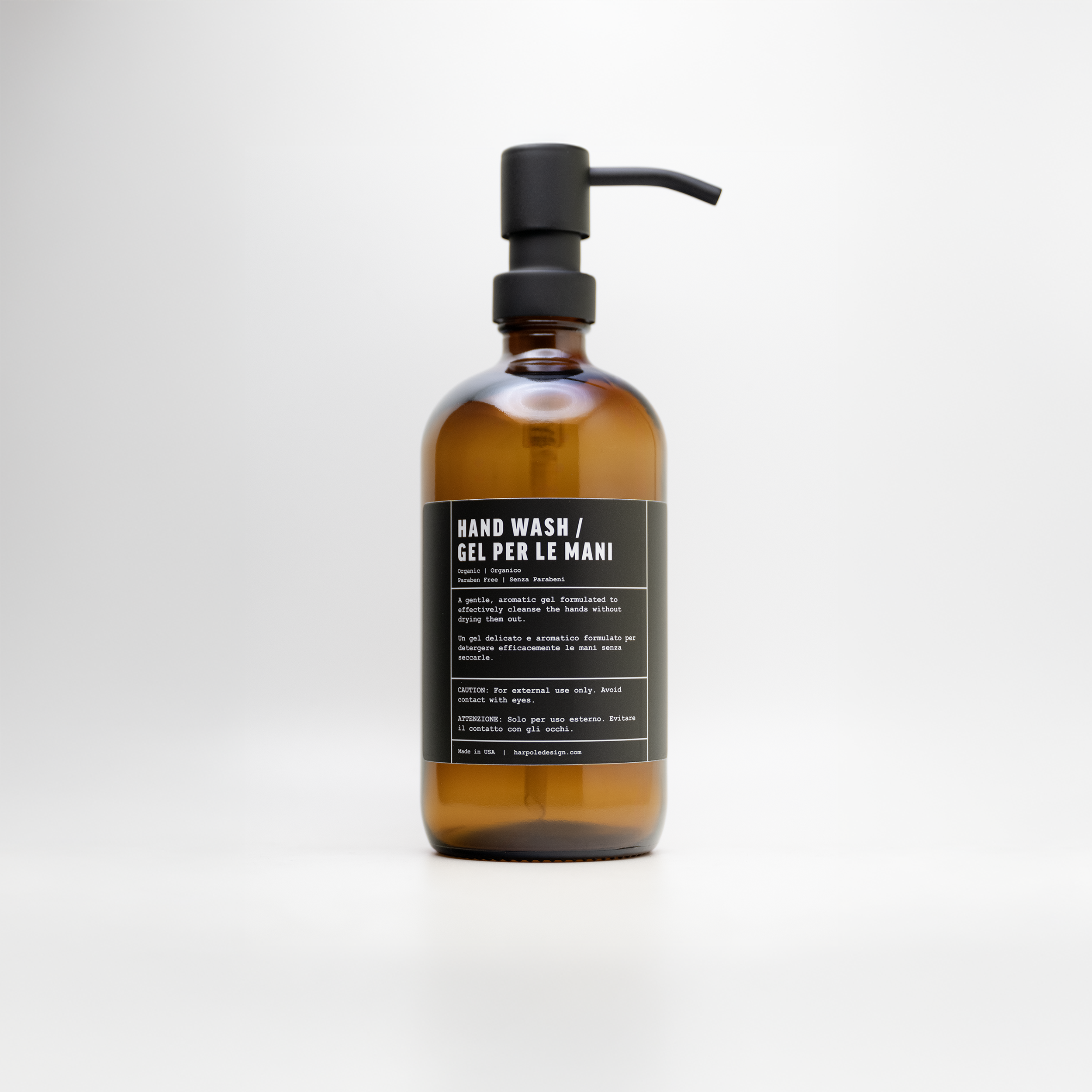 Minimalist Glass Bottles,  500ml 16 oz