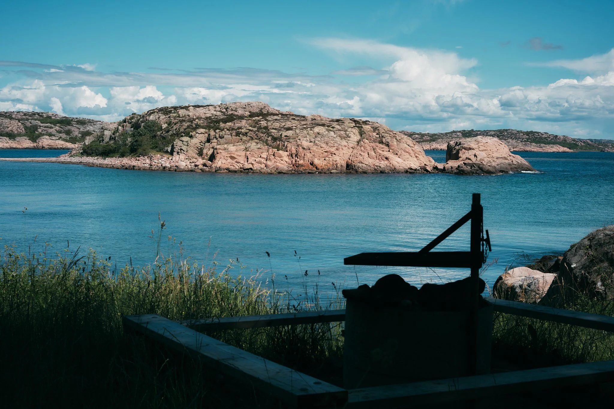 Eldplats vid Bohus Malmön