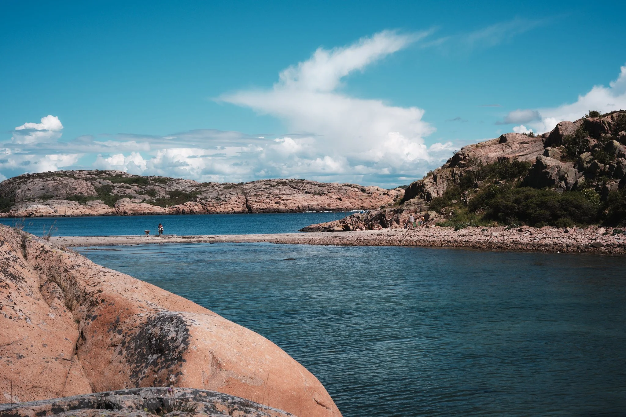 Badplats vid Bohus Malmön