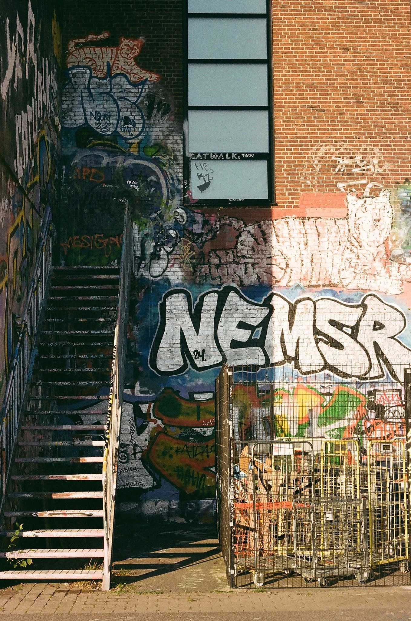 En analog bild tagen med Kodak Gold 200 vid Röda sten i Göteborg