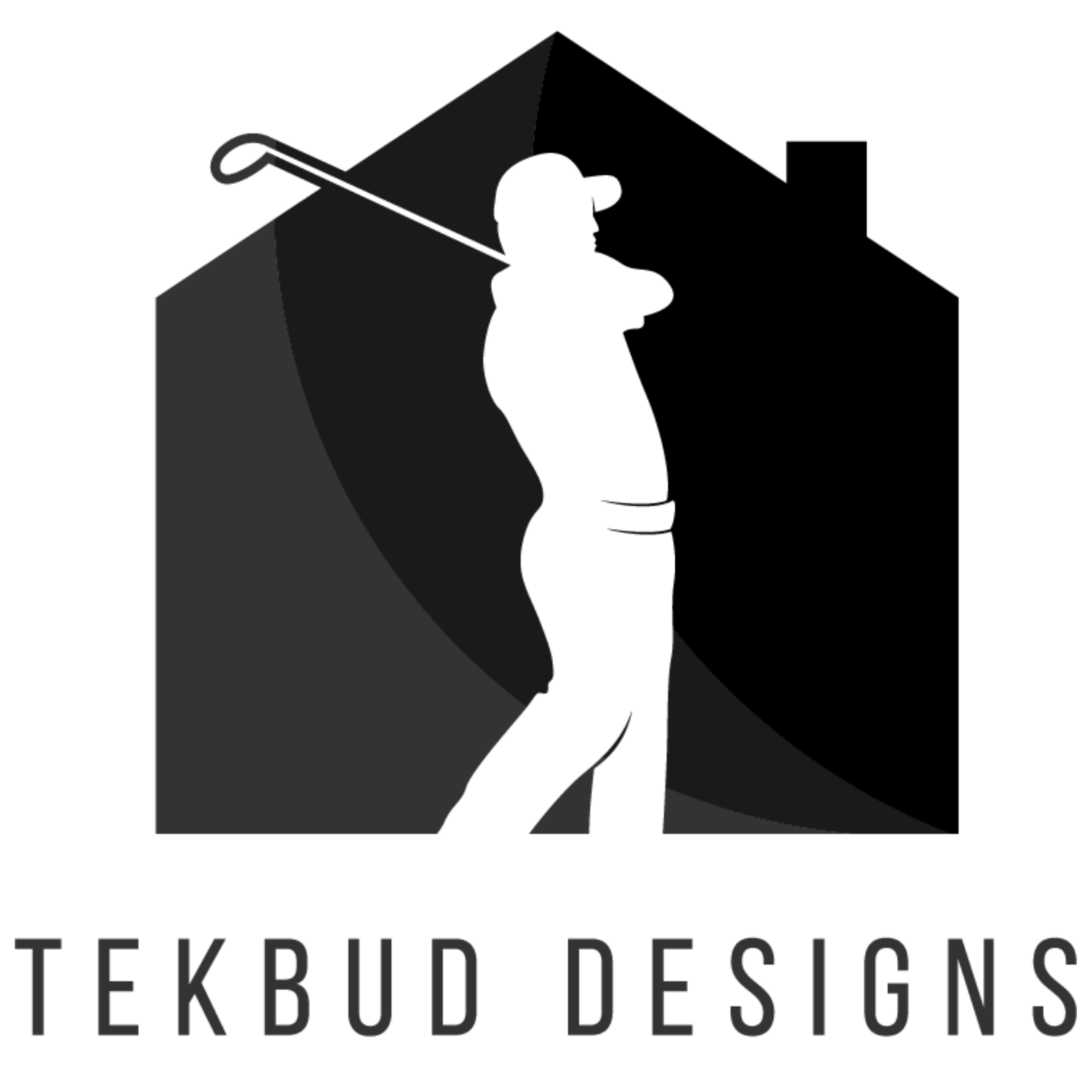 Tekbud designs - Indoor golf course designs for GSPro golf simulator software