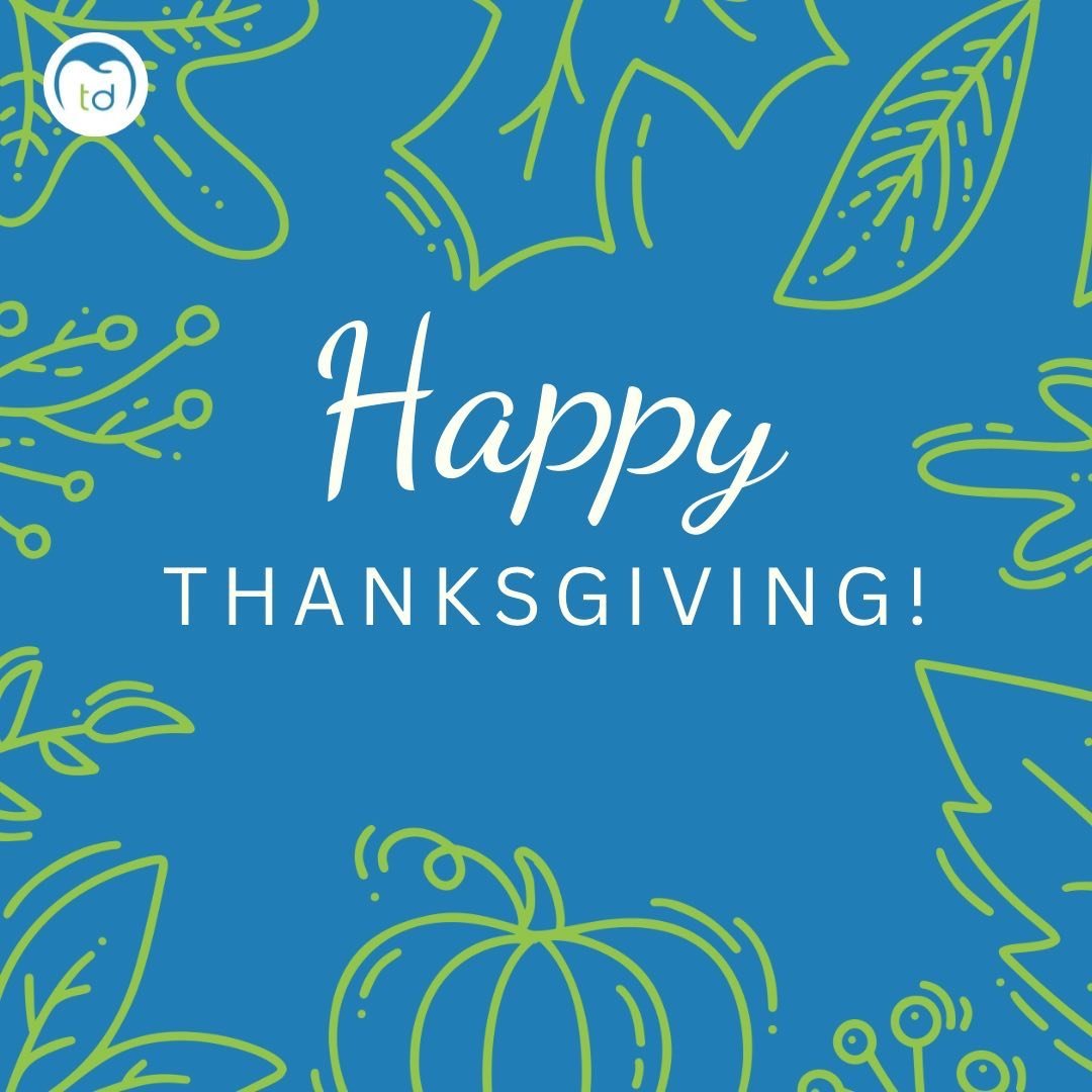 Happy Thanksgiving from the Team Dental family!! 🦃 We hope you are all enjoying your day with your loved ones and/or friends. We are so grateful for all of our patients and their support throughout the years! 🤍🦷 #thanksgiving #happythanksgiving #g