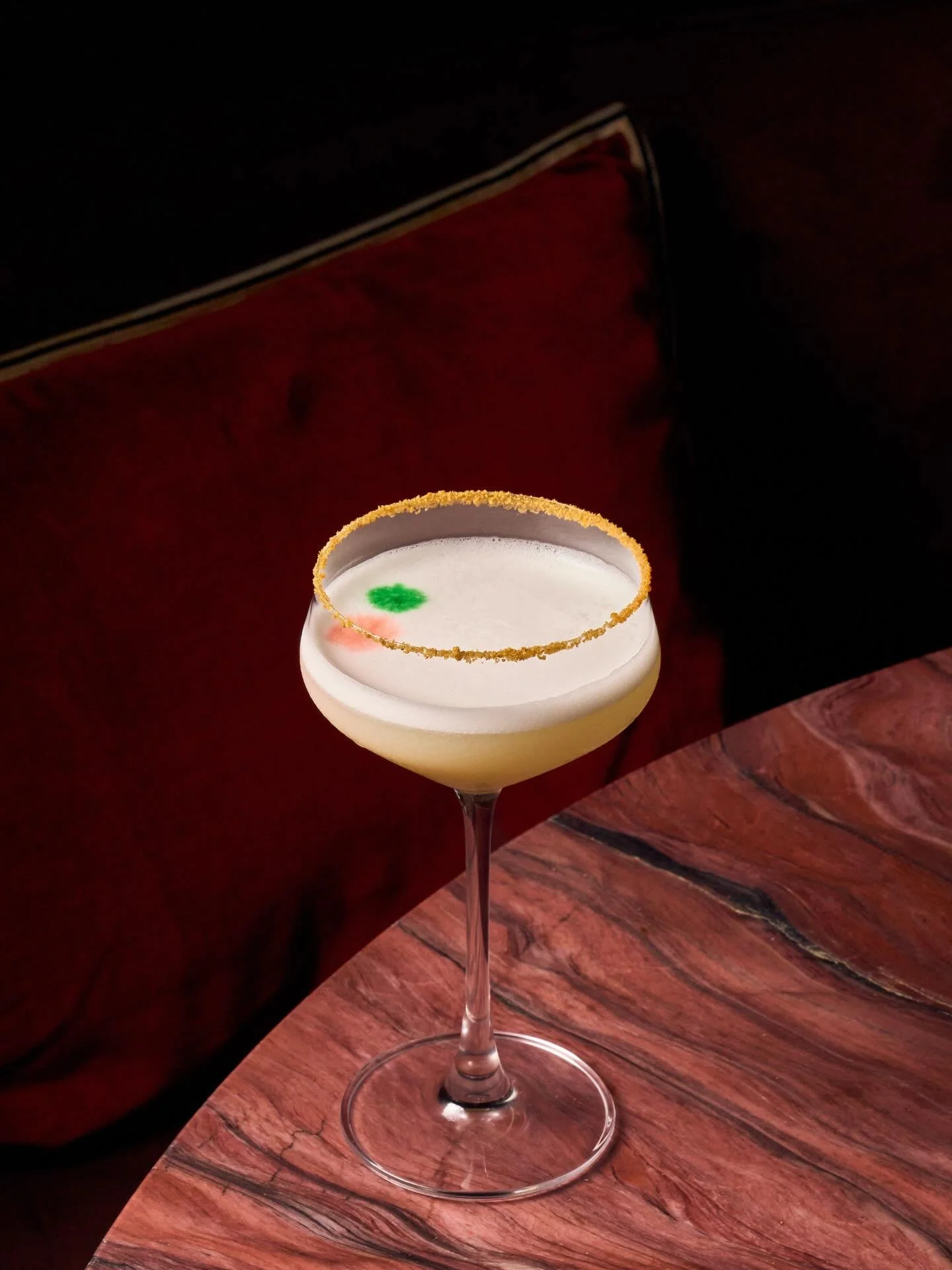 This holiday season, savor our specialty cocktail, Nutcracker No. 3 -  a decadent festive sour crafted with butter and cream-washed Don Julio Blanco tequila, layered with gingerbread, pistachio orgeat, makrut lime leaf sherbet, Cointreau, and a silky