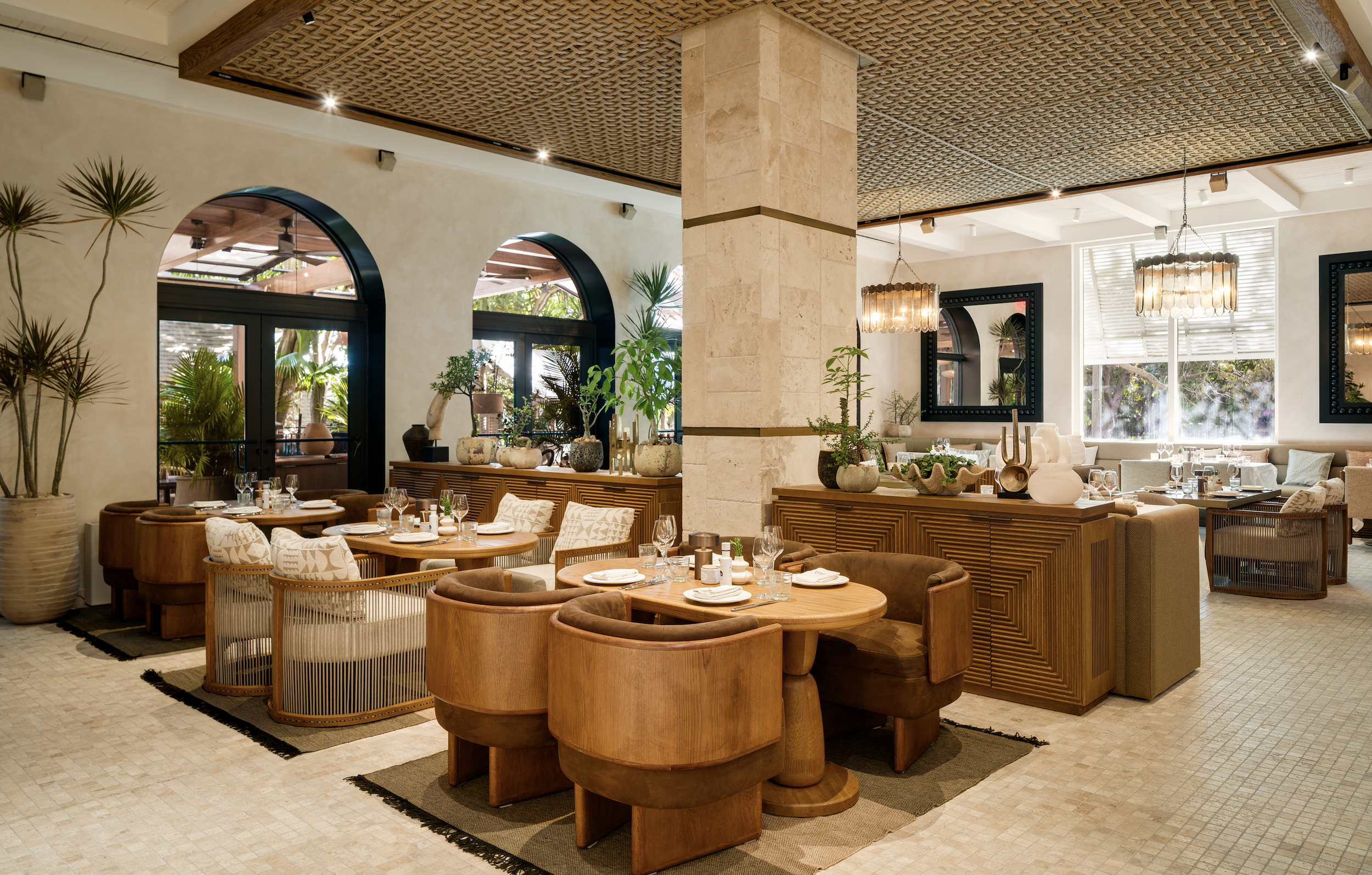 AVA Coconut Grove's indoor dining room.