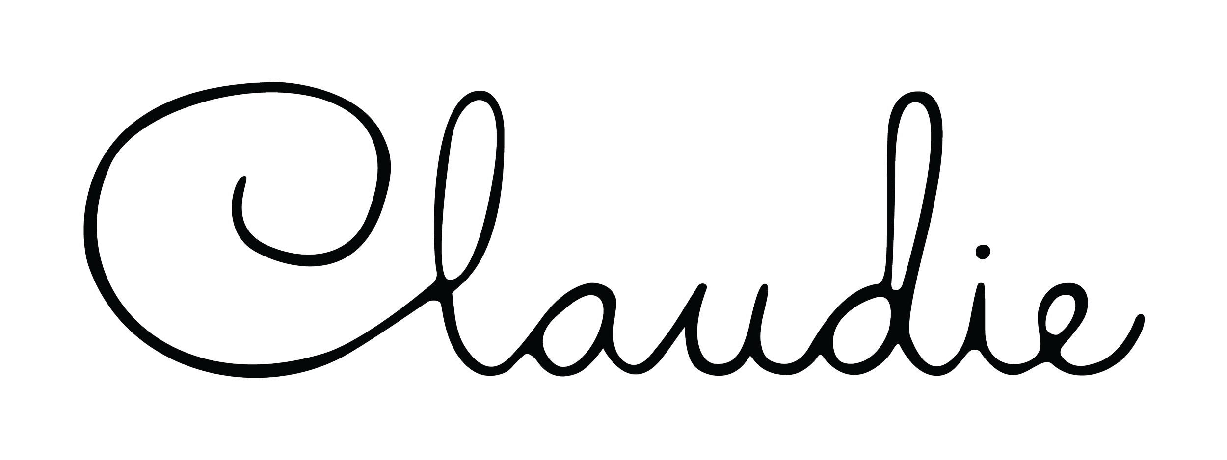 Logo of the French Restaurant CLAUDIE in Brickell, Miami.
