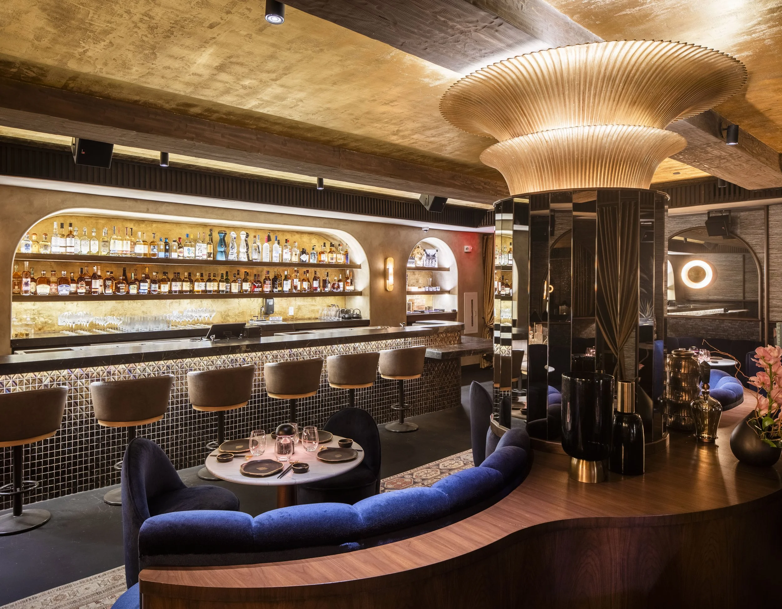 Exclusive members-only lounge located in AVA Winter Park in Orlando, Florida. Offering a private section for members to lounge, have curated cocktails and enjoy the Mediterranean ambiance.