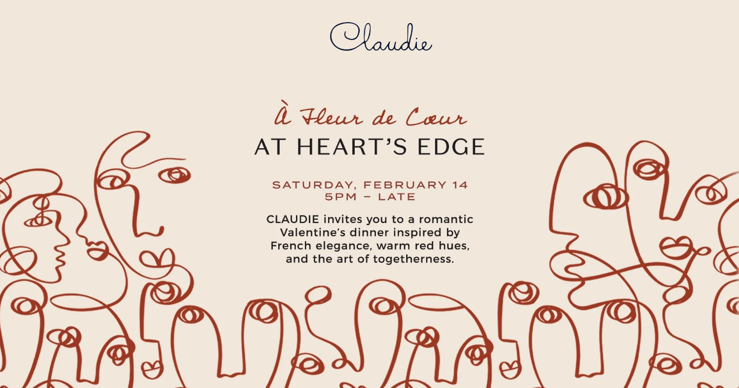 Claudie Restaurant Miami Valentine's Day
