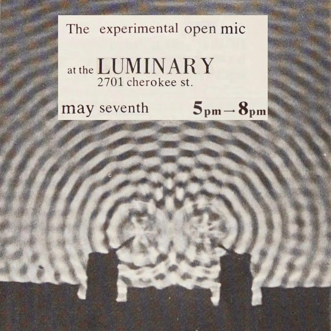 First Thursday: The Experimental Open Mic