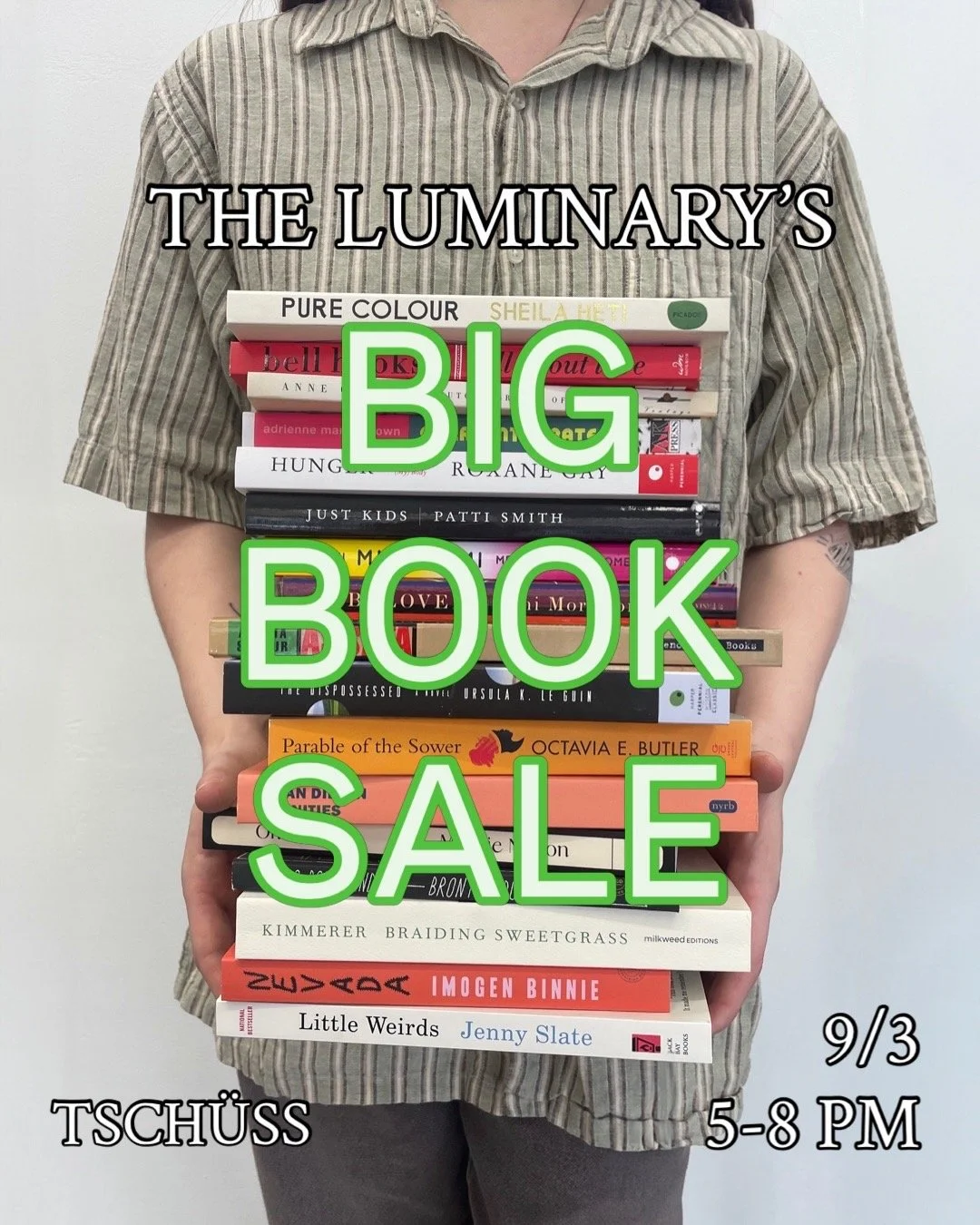 KNOW/HOW Book Sale at Tschüss