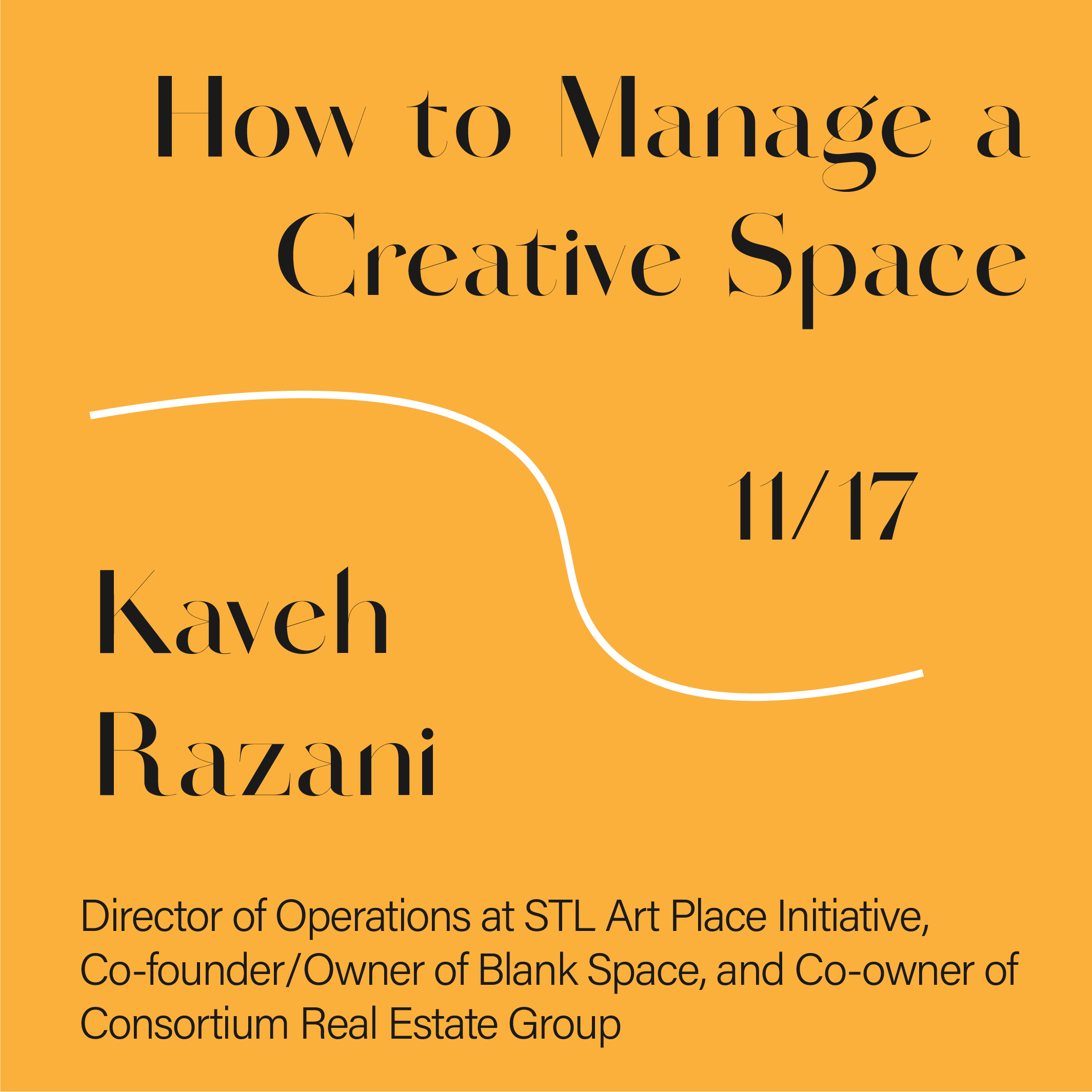 Emerge: How to Manage a Creative Space with Kaveh Razani — The Luminary