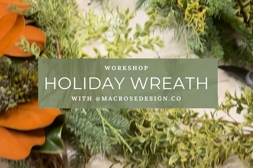 Fresh Wreath Making Workshop 