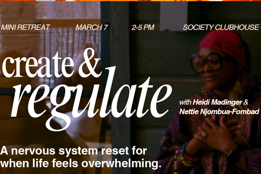 Create & Regulate: Mini Retreat