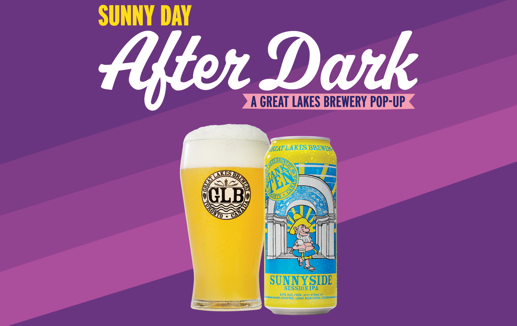 Sunny Day - After Dark - A Great Lakes Brewery Pop Up