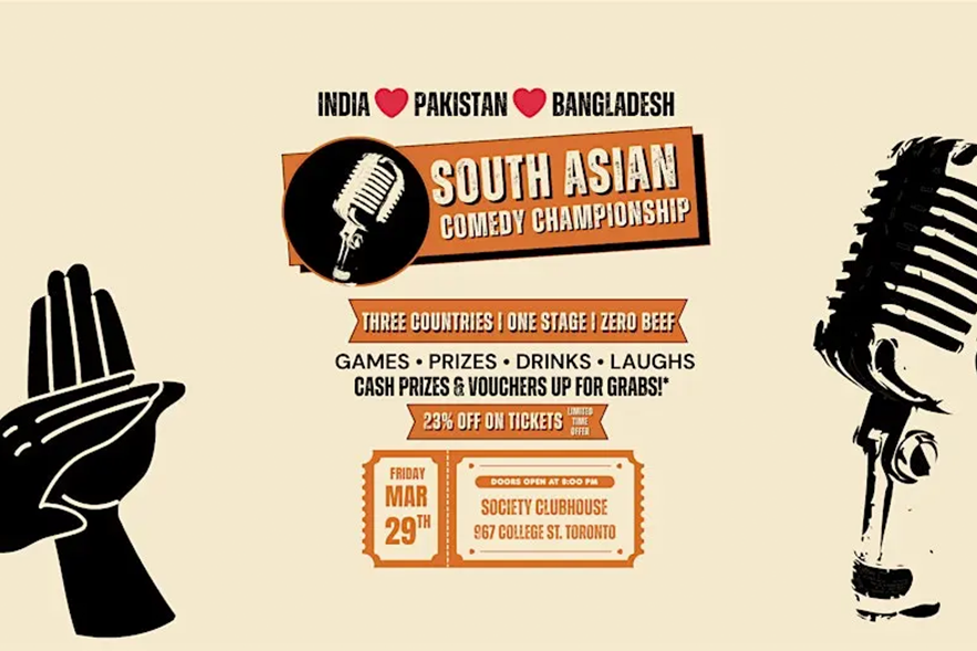 The South Asian Comedy Championship | India vs Pakistan vs Bangladesh