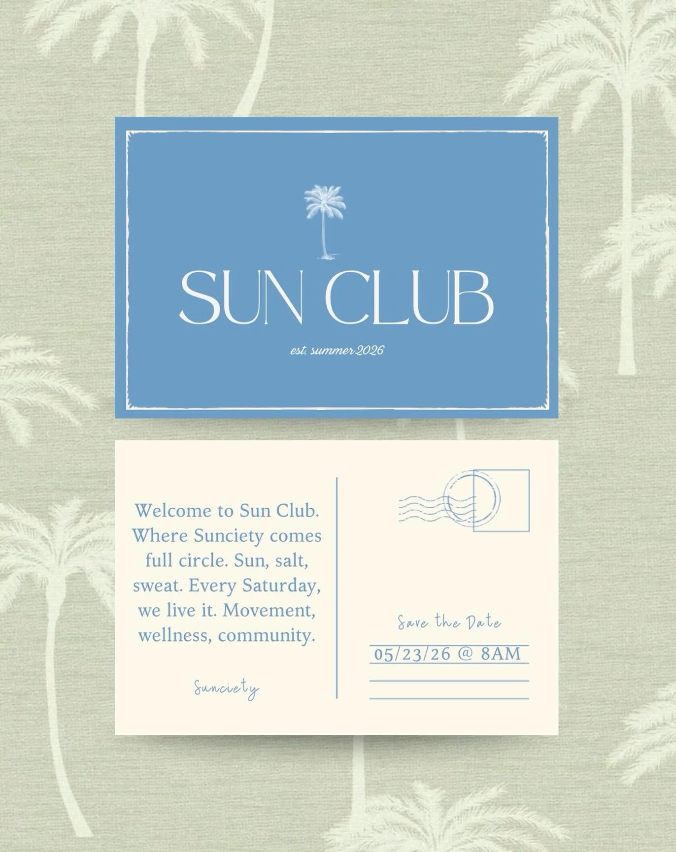 Introducing Sun Club.
The wellness side of Sunciety where everything we believe comes full circle.
Sun. Salt. Sweat.
Mental health. Environmental health. Physical health.
It&rsquo;s the same framework we bring to the brands we work with: that wellnes