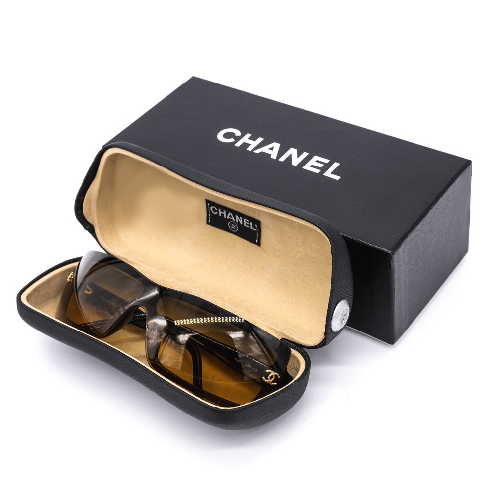 Chanel - Brown Tinted Authentic Chanel Sunglasses — The Distinct