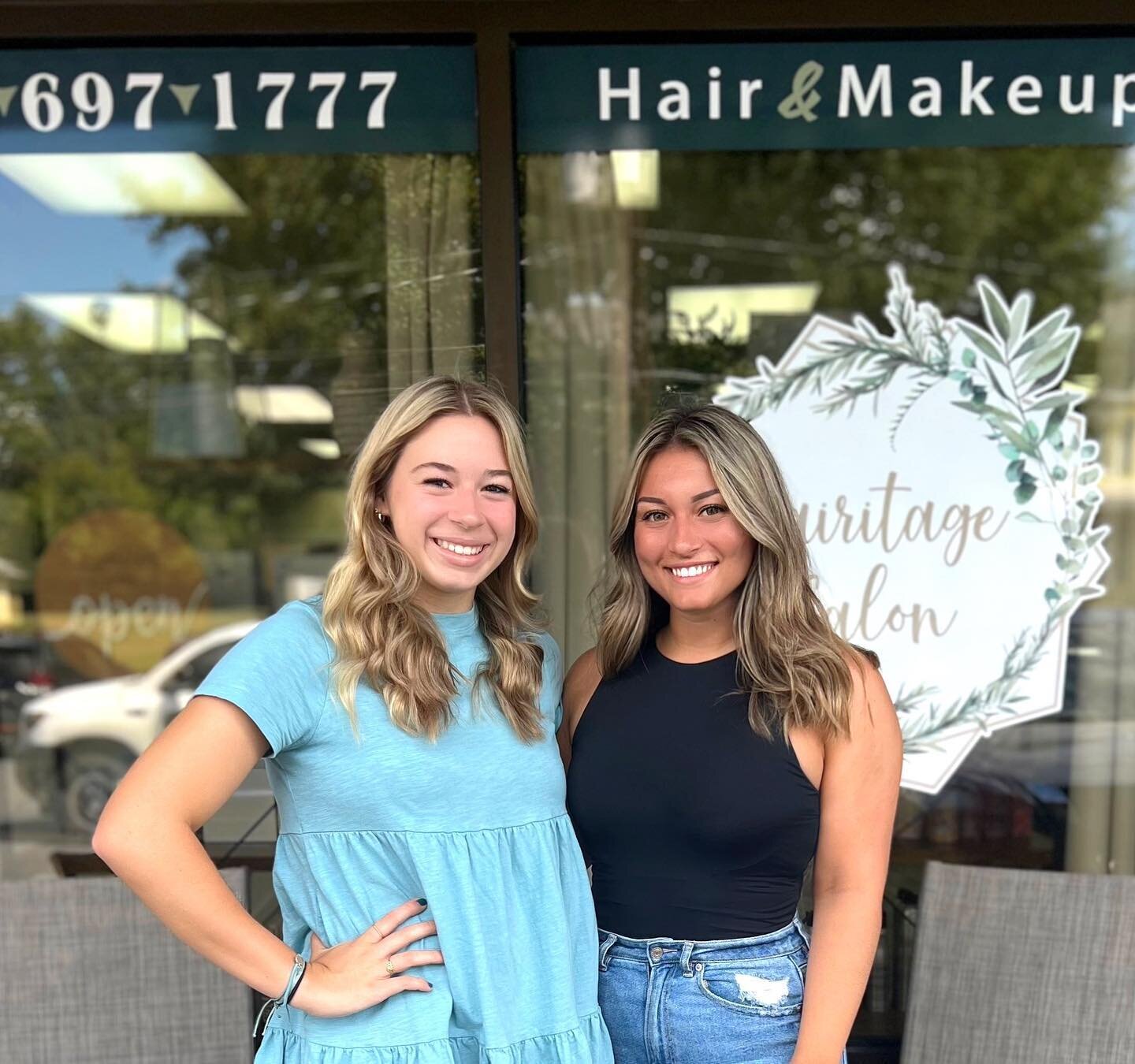 ⚡️Employee Spotlight ⚡️

Meet our Assistants/Receptionists, Rachel and Hailey! 🌿

Rachel has been with Hairitage for over a year now as an assistant/receptionist. She will be a senior at Northampton High School this fall and plans on pursuing a care