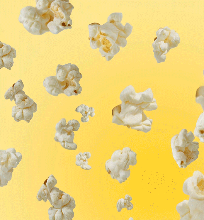 animated popcorn kernels popping up