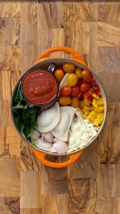 Dutch oven before and after GIF