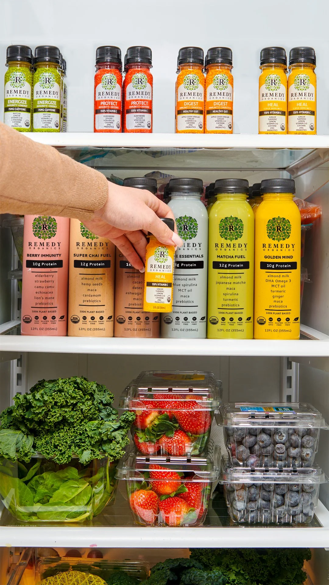 In-the-house refrigerator lifestyle shot