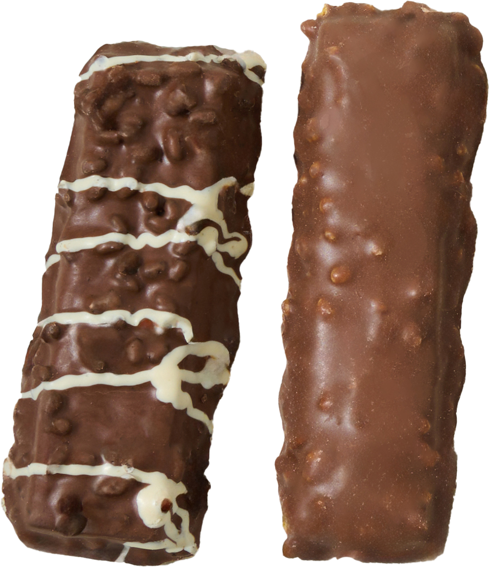 Chocolate Bars Out of Retail Packaging