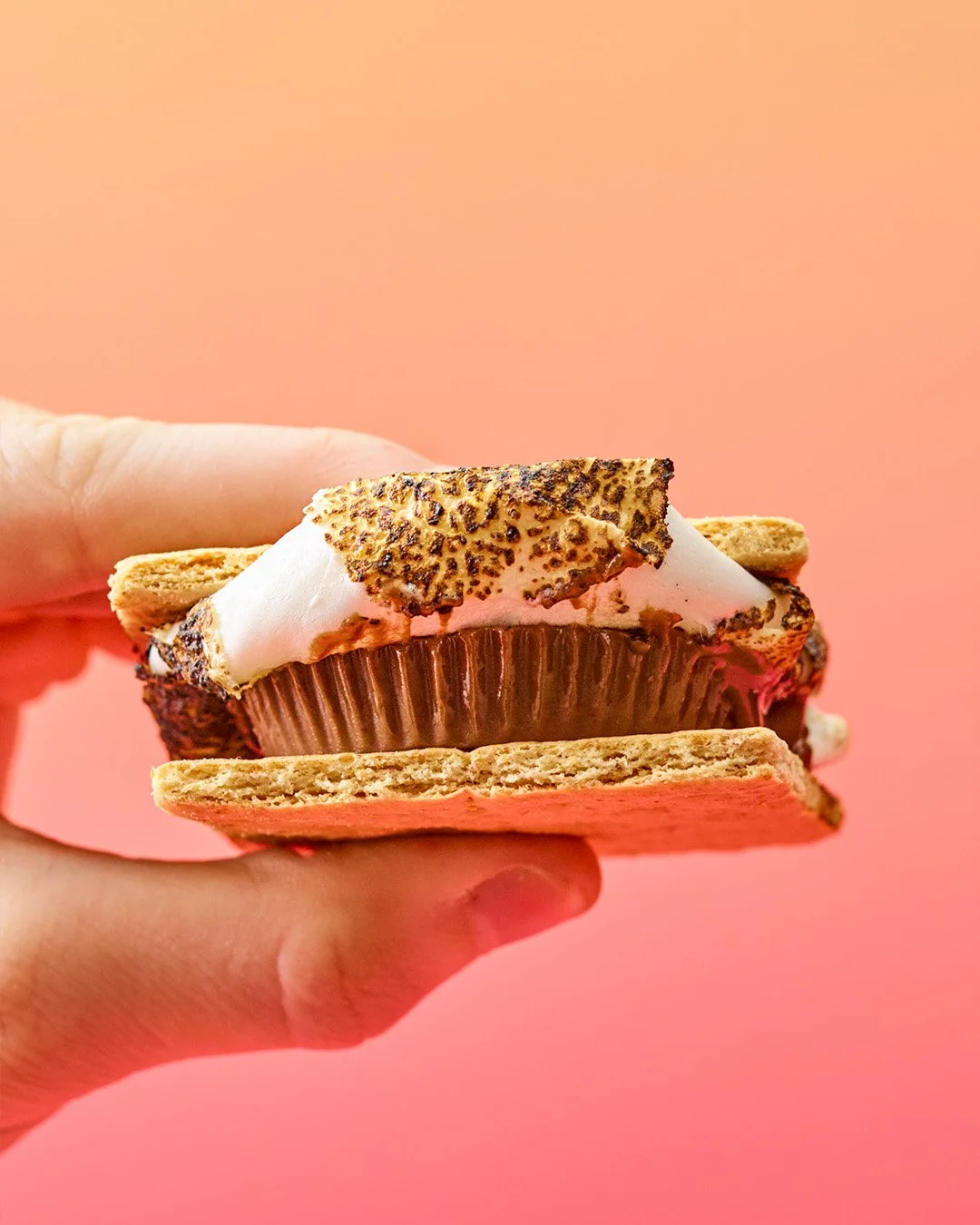 Chocolate Peanut Butter Cup S'More