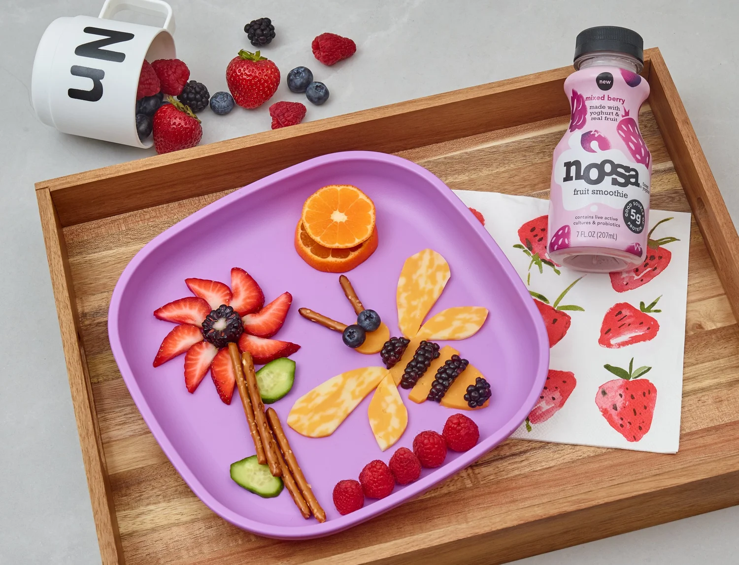 Elevated UGC yogurt lifestyle shot
