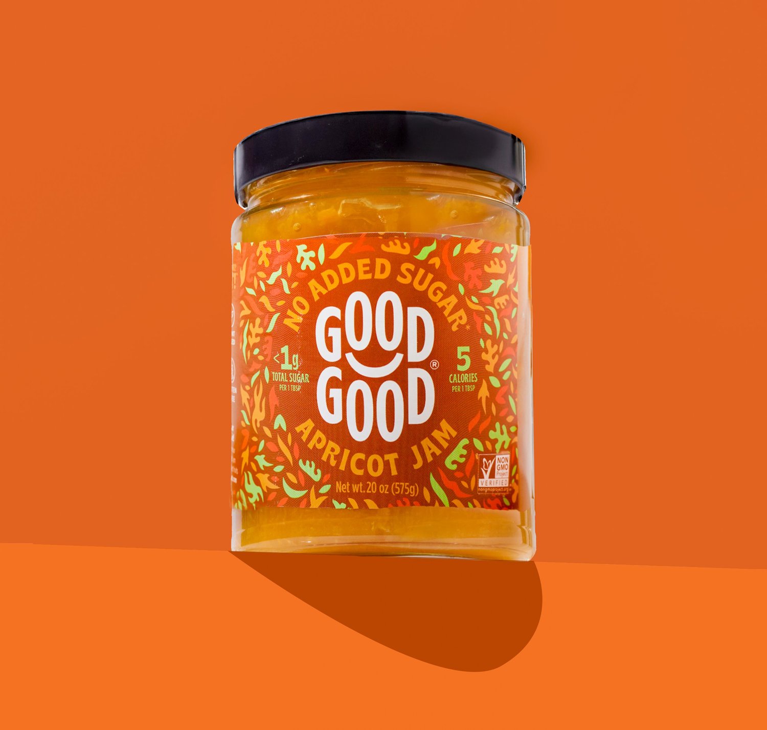 Apricot jam studio hero shot