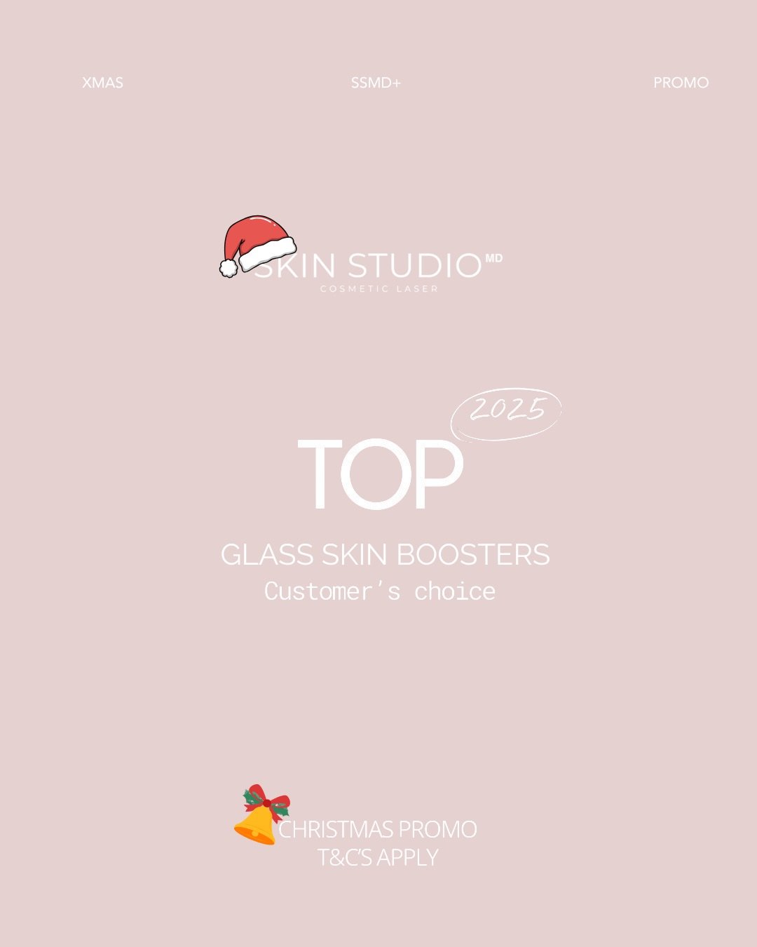 GLASS SKIN BOOSTERS COLLECTION
&mdash; 2025 EDITION ✨

Your all-time favourite glow treatments &mdash; curated, refined, and wrapped up for Christmas.

These are the boosters our clients say changed their skin the most.
If you&rsquo;re chasing hydrat