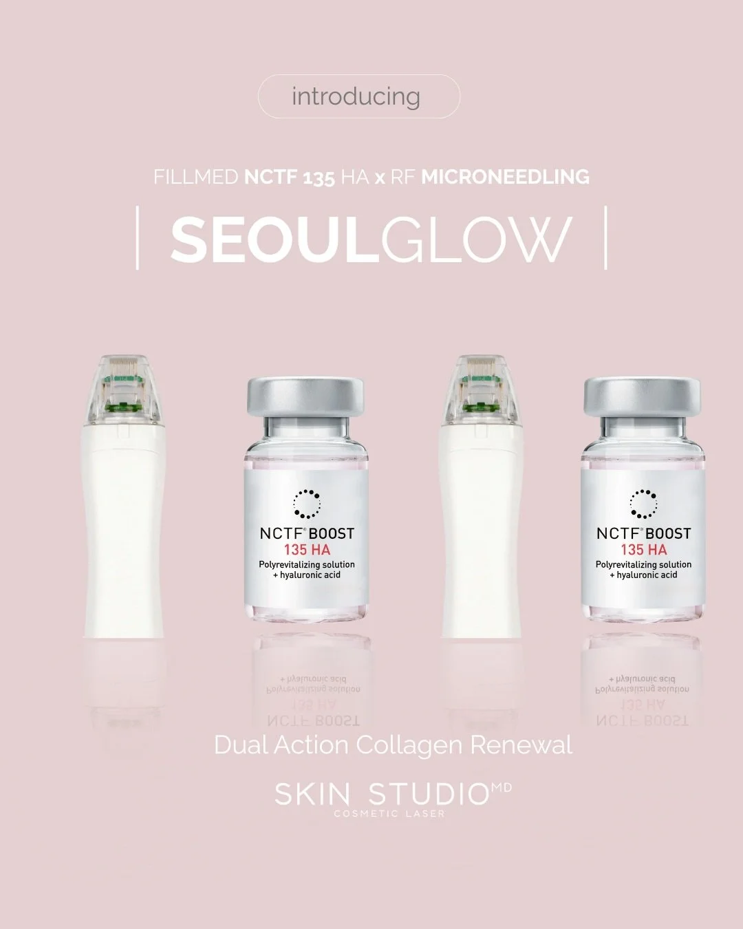 The double-whammy your skin didn&rsquo;t know it needed ✨

This SeoulGlow treatment combines RF Microneedling + @fillmed_laboratoires NCTF 135 HA for true dual-action collagen renewal.

RF microneedling creates controlled micro-channels and heat in t