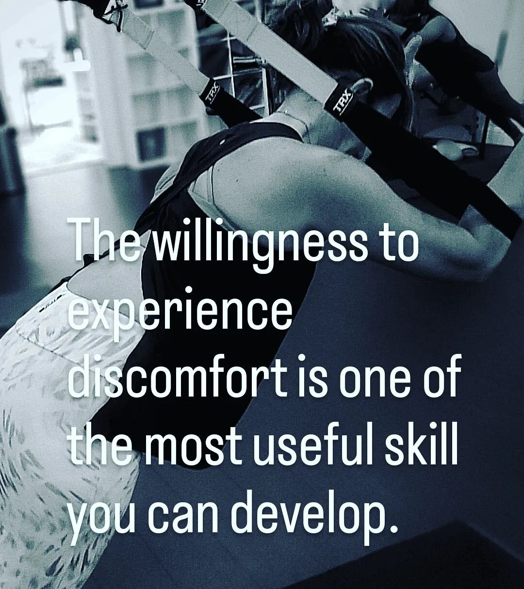 The more willing you are to experience discomfort, the more opportunities you will have and the better your quality of life will be.

#strength #mindset #goalsetting #plank #trx #fountainvalley #huntingtonbeach #orangecounty #personaltraining #coretr