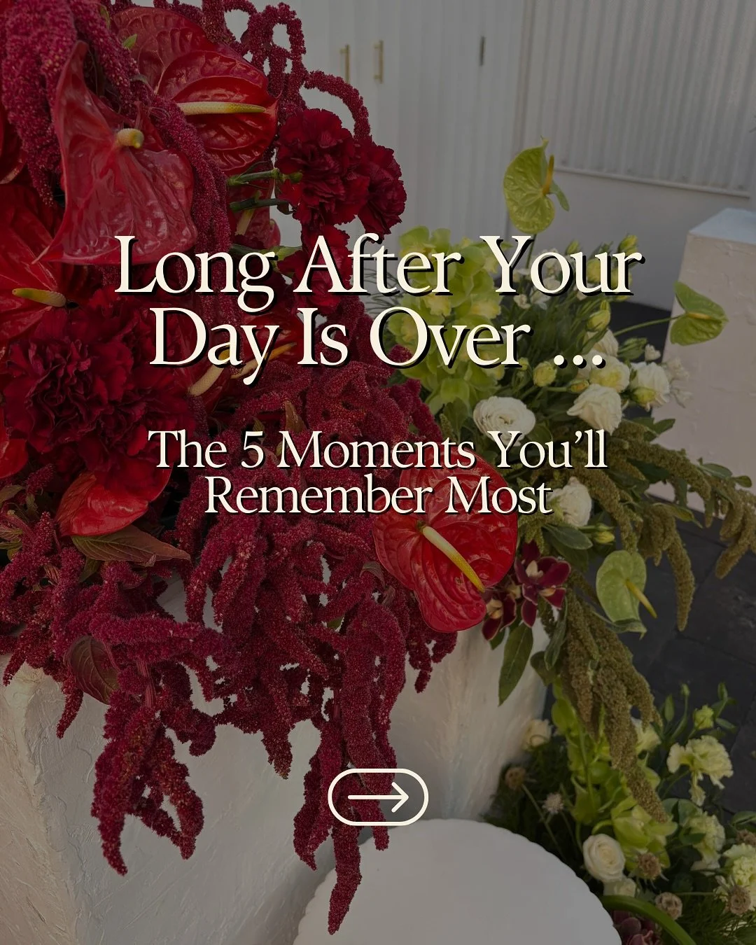Couples always say their day felt like a blur 🌫️

But these 5 moments? They&rsquo;ll be crystal clear forever 🥹